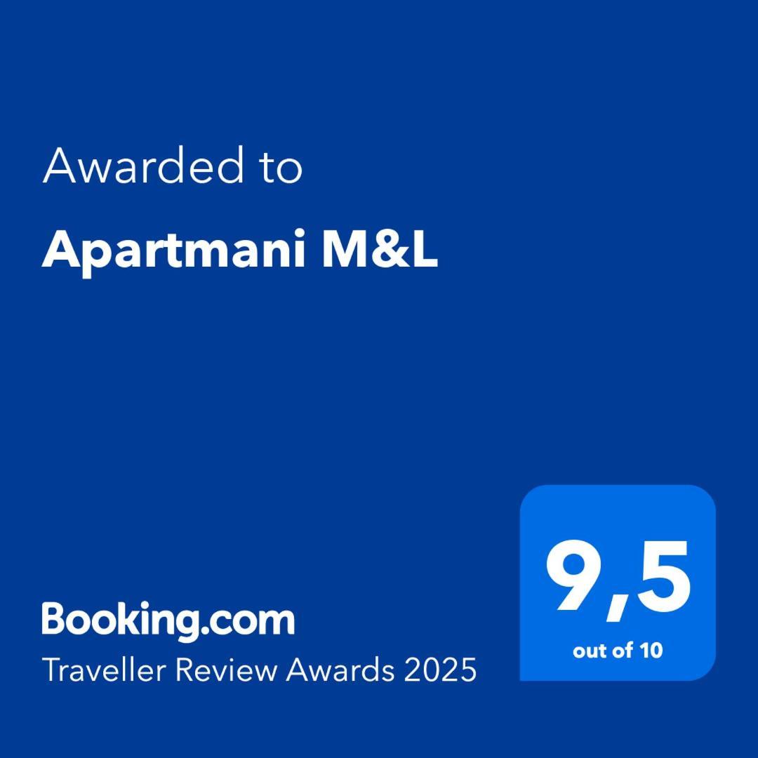 Apartmani M&L 메덜린 외부 사진